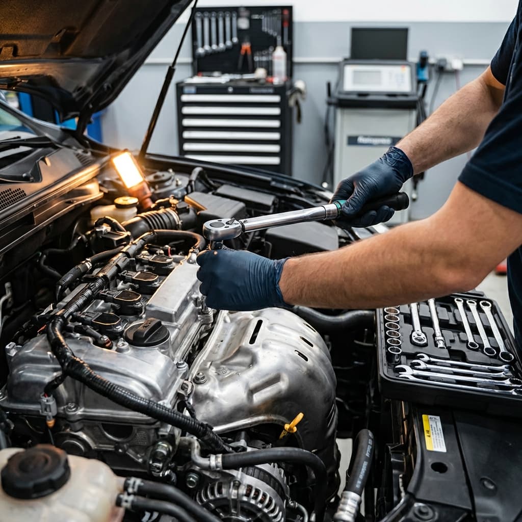 Engine repair service