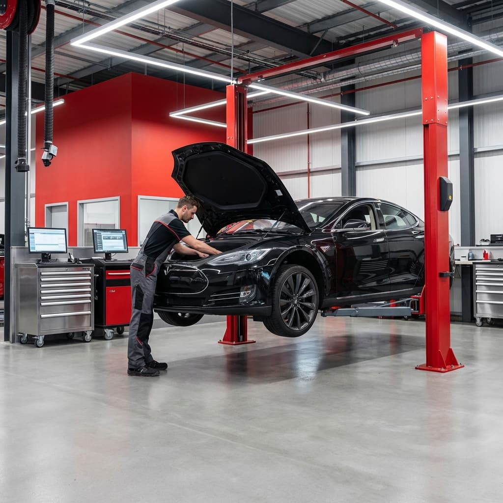 Professional car service at Sajjad Auto Care